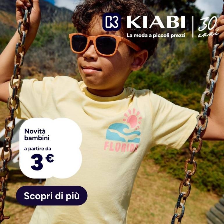 Collezione Piena Estate Bambini 2026